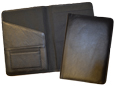 Blank Leather Notebooks Black